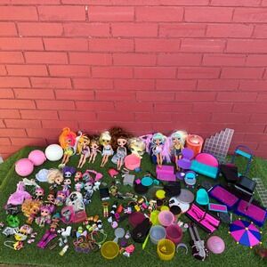 LOL Surprise Dolls and Accessories Lot Fashion Dolls Playsets Furniture Outfits